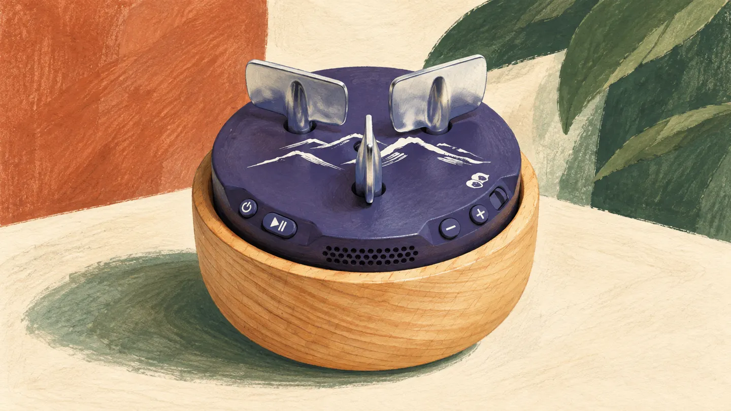 Morphée Dream, illustration de la boîte audio et de ses trois clés.
